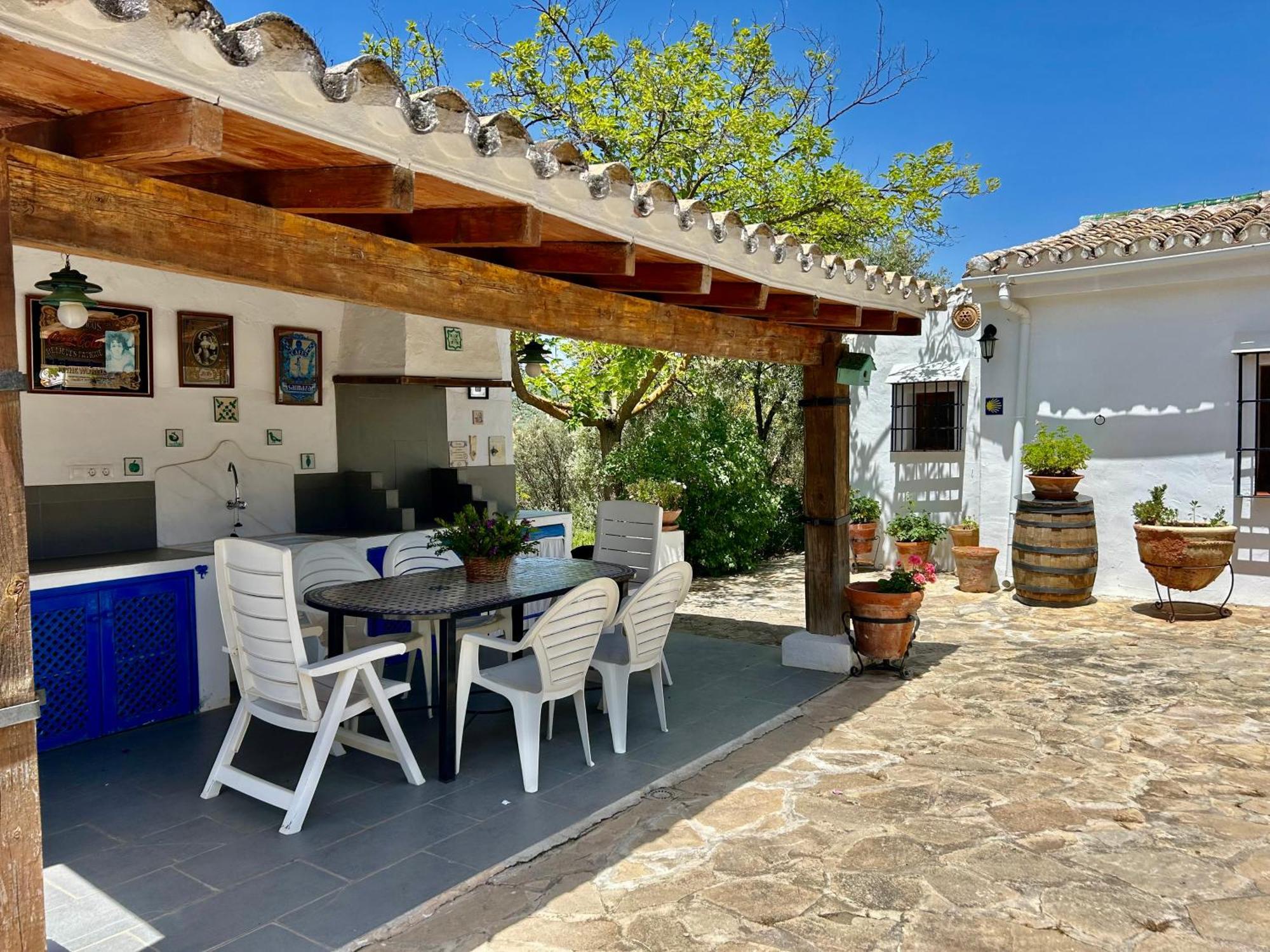 Refugio Andaluz Con Piscina Entre Olivos Villanueva de Tapia Exterior photo
